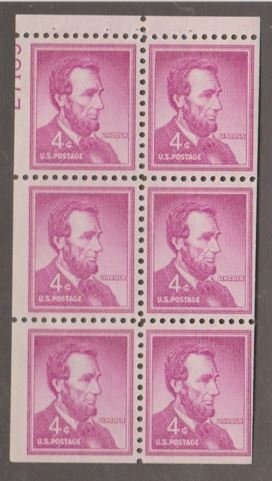 U.S. Scott #1036b Lincoln Stamps - Mint NH Booklet