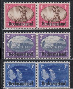 Bechuanaland Protectorate, Peace Issue (SC# 137-139) MH SET