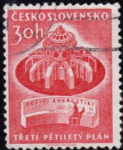 Czechoslovakia 1021 - Used - 30h Turbo Generator (1961)