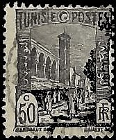 TUNISIA   #87 USED (1)