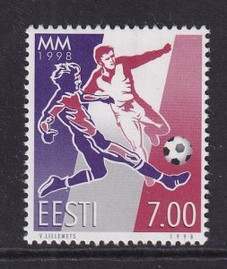 Estonia  #341  MNH  1998  world cup soccer France