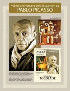 Togo - Pablo Picasso - Souvenir Sheet - 20H-588