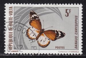 Burkina Faso 247 Danaus Chyrsippus 1971