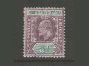 Northern Nigeria 1905 KGV SG 20 MH