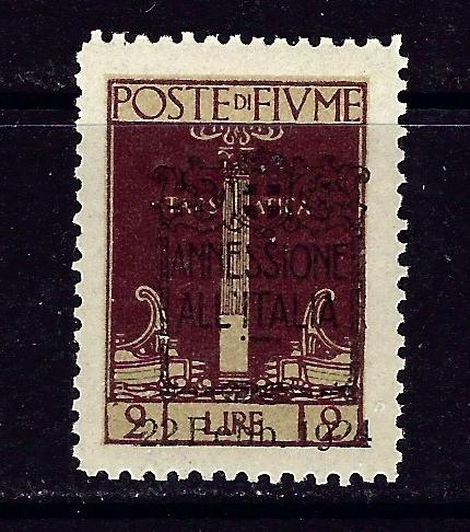 Fiume 205 MNH 1924 overprint