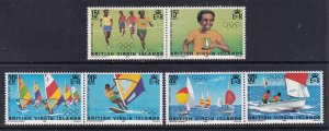 British Virgin Islands 471-476a Summer Olympics MNH VF