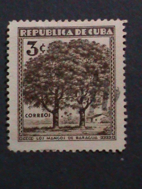 ​CUBA- VERY OLD CUBA STAMP- FOREST.MINT VERY FINE WE SHIP TO WORLD WIDE