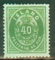 KK: Iceland 14 mint CV $100