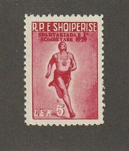 EDSROOM-8029 Albania 546 LH 1959 National Sparta Games Runner