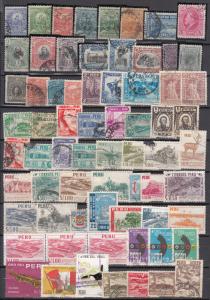 Peru - small stamp lot