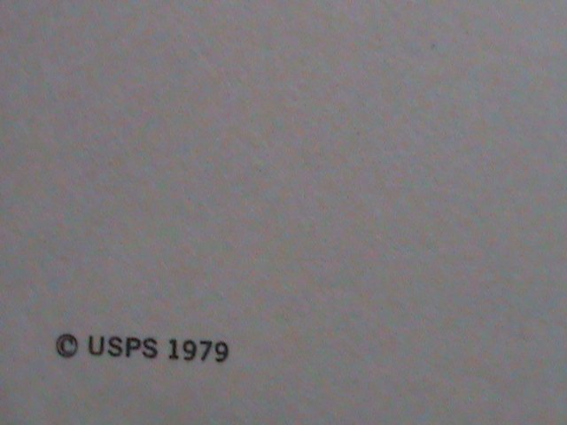 ​UNITED STATES -PC-1979, GEORGE ROGERS CLARK-VINCENNES-1779 MNH POST CARD-VF