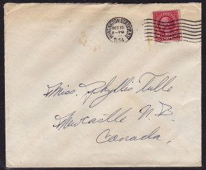 USA - 1923 (?) - Scott type A157 - used on 1954 cover - from booklet