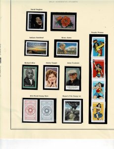 14 different 2016 Forever singles VF MNH