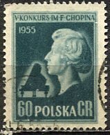 Poland; 1954: Sc. # 645: Used Single Stamp