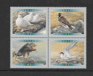 BIRDS - CANADA #1889A (BLOCK 2) MNH