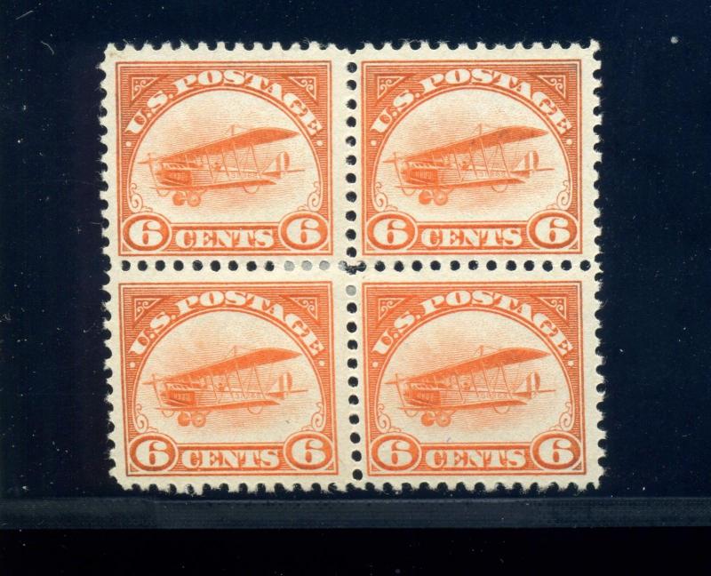 Scott #C1 Air Mail Mint  Block of 4 Stamps (Stock #C1-1)