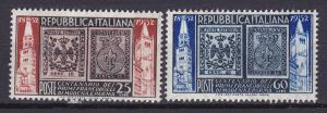 ITALY  602-3 MNH 1952 Modena & Parma Stamp Cent. CV $12.