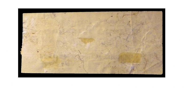UNITED STATES POSTAGE DUE STAMP 1910 - 12. SCOTT # J48 ON PARCEL POST RECEIPT.