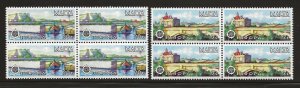 MALTA SC# 539-40 B/4  FVF/MNH 1977