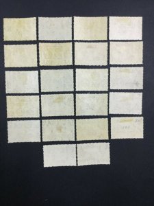 MOMEN: MONTSERRAT SG #101-112,101a-110a P13,14 1938 MINT OG H £360 LOT #61901