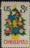 US Stamp #1508 MNH - Christmas Needlepoint Tree Single