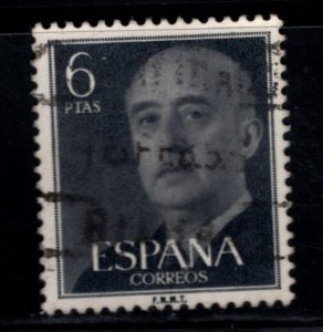 SPAIN Scott 833 Used  Franco stamp