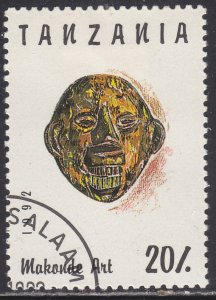 Tanzania 985A Makonde Face Art 1992