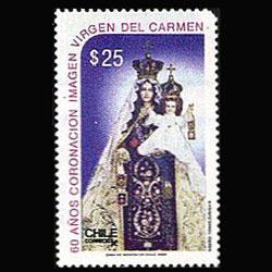 CHILE 1986 - Scott# 740 Our Lady Set of 1 NH