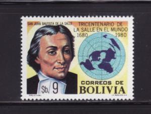 Bolivia 653 Set MNH La Salle, Educator (D)