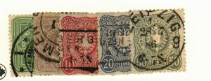 Germany #29-32, 35 used