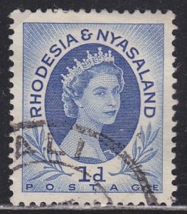 Rhodesia & Nyasaland 142 Queen Elizabeth II 1954