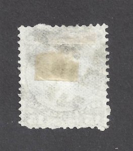 CANADA #29a USED 15c LARGE QUEEN PERF 11 1/2 x 12 FANCY CORK CANCEL BS27310