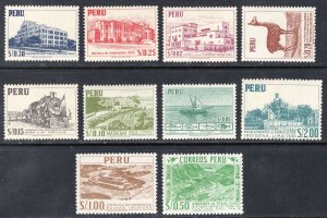 PERU SCOTT 457-466