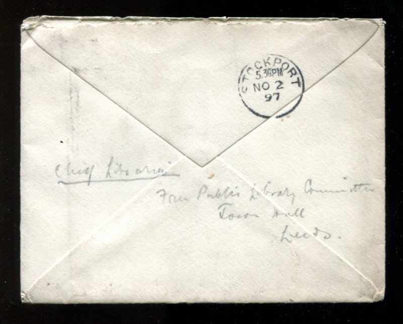 d815 - NORTHERN IRELAND Belfast 1897 Cover