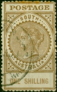 South Australia 1906 1s Brown SG303 Good Used