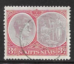 Saint Kitts and Nevis # 84, Used. CV $ 5.50