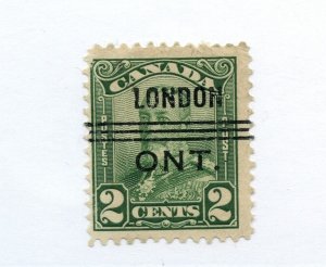 ?#3-150  LONDON PRECANCEL, Cat $10.00 used Canada