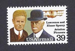 C114 39c Lawrence & Elmer Sperry Mint F/VF NH scv $2.25