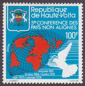 Burkina Faso 402 Globe & Dove  1976