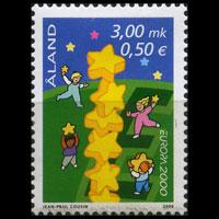 ALAND IS. 2000 - Scott# 166 Europa Set of 1 LH