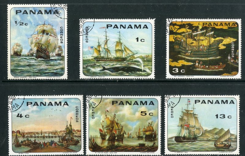 PANAMA 478-478E  SCV $5.00  USED BIN $2.25