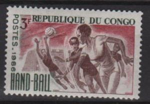 Congo, People's Republic - Scott 145 MH - 3fr, Handball