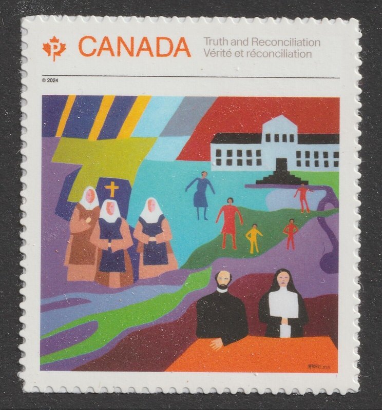 Canada 3456-3458 Truth and Reconciliation P single set 3 MNH 2024