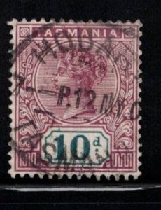 TASMANIA Scott # 80 Used - Queen Victoria