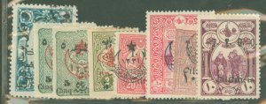 Turkey/Cilicia #86a-93 Unused