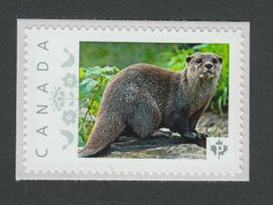OTTER = Picture Postage stamp MNH Canada 2014 p74wa4/4