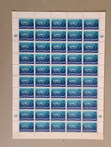 United Nations Scott # 150 MNH Full Sheet of 50