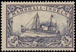 Marshall Islands #24, Incomplete Set, 1901, Hinged