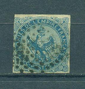 French Colonies sc# 4 (3) used cat value $13.50