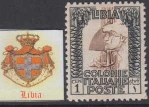 Italy Libia n. 58  MNH** incredible centered cv 4800$